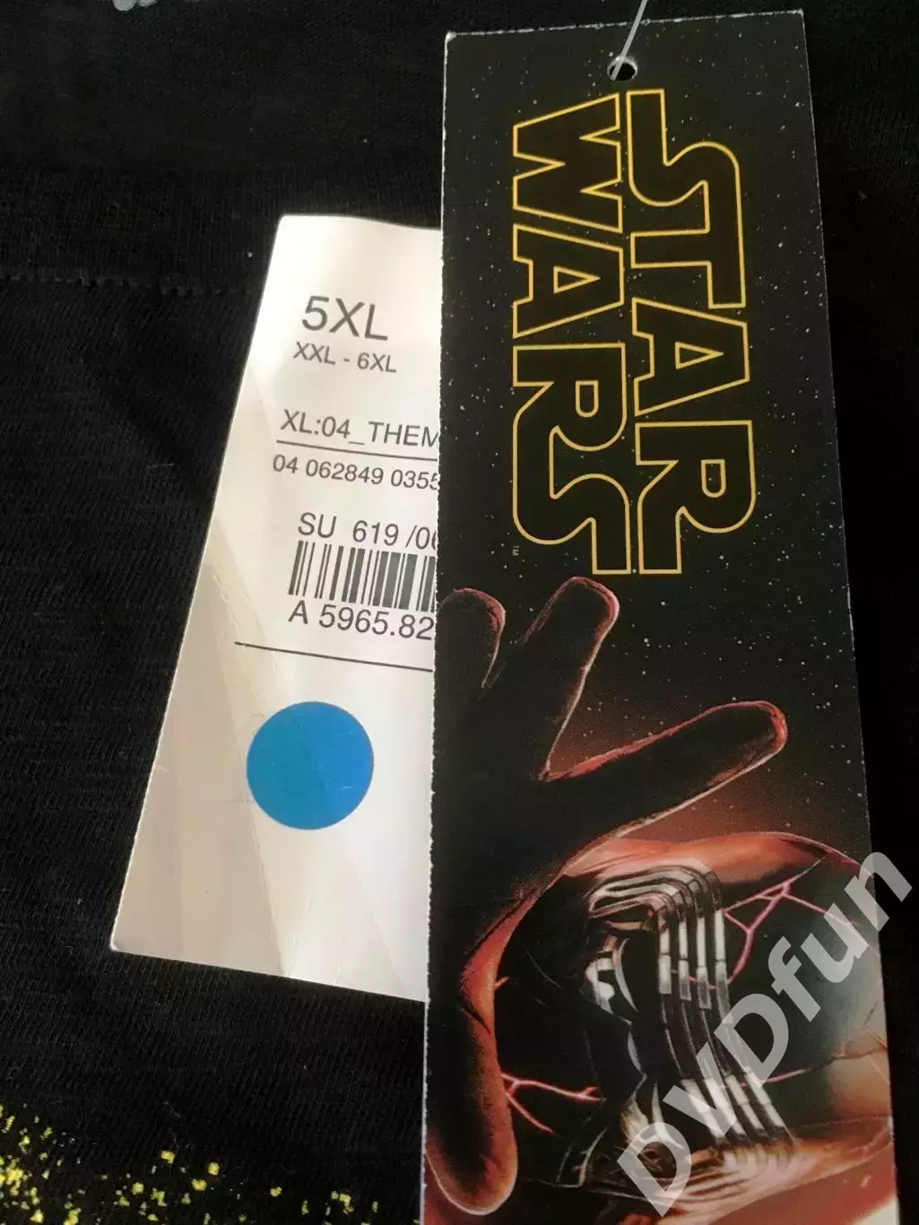 ФИРМЕННАЯ ФУТБОЛКА STAR WARS 100% COTTON MADE IN GERMANY 5XL НОВАЯ ОТ DISNEY 3