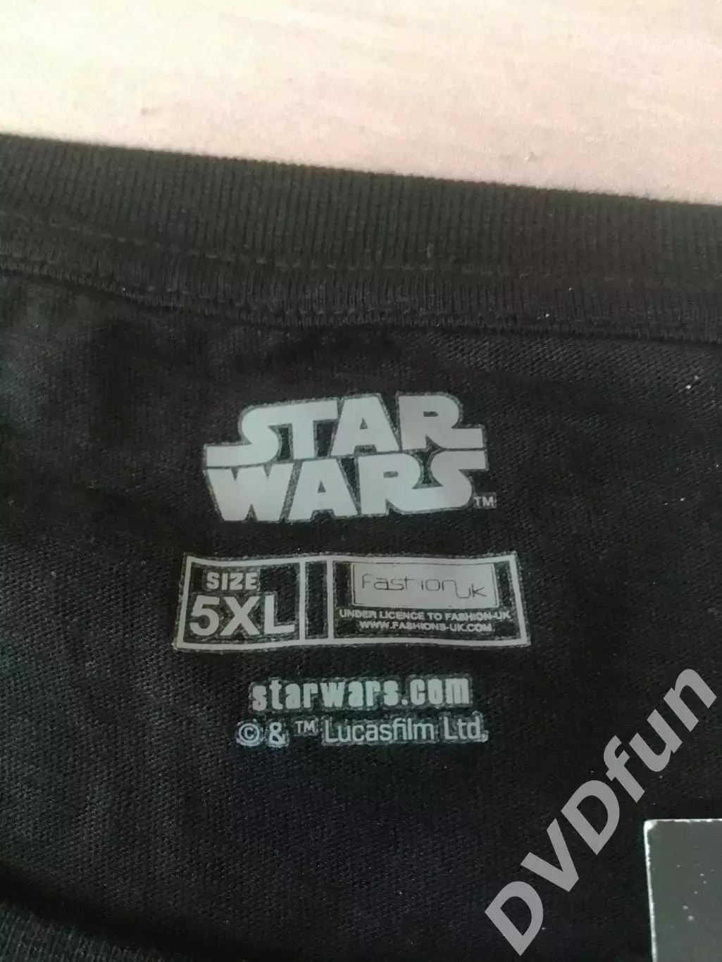 ФИРМЕННАЯ ФУТБОЛКА STAR WARS 100% COTTON MADE IN GERMANY 5XL НОВАЯ ОТ DISNEY 4