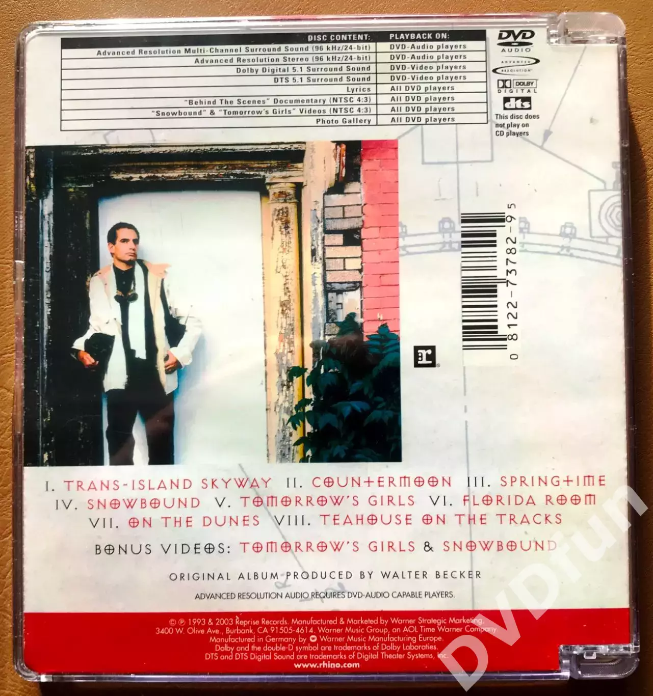 Donald Fagen–Kamakiriad DVD-AUDIO 1993-2003 Reprise Records RHINO VERYRARE 1