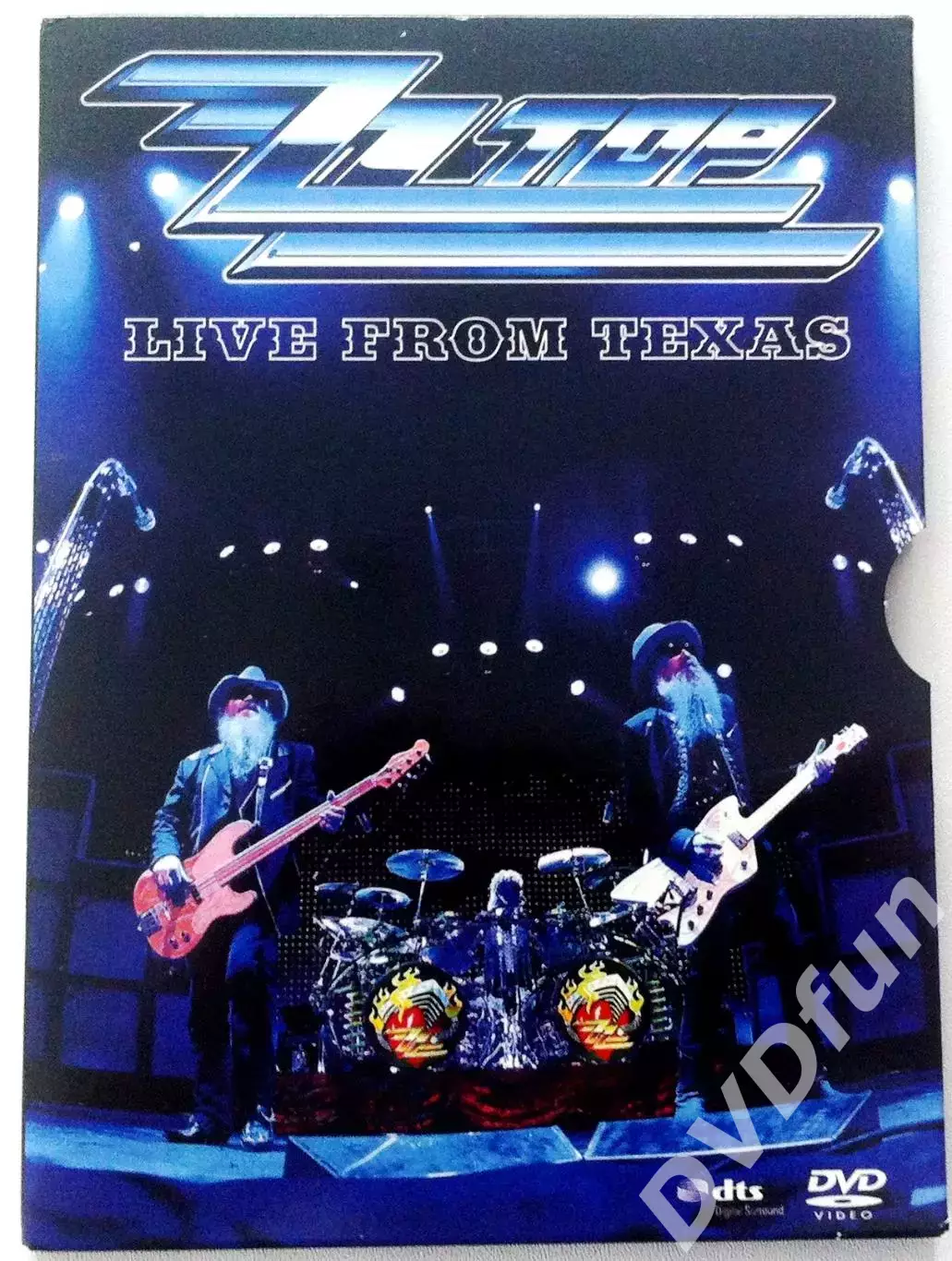 ZZ TOP-LIVE FROM TEXAS DVD-Video 2008 Digipack