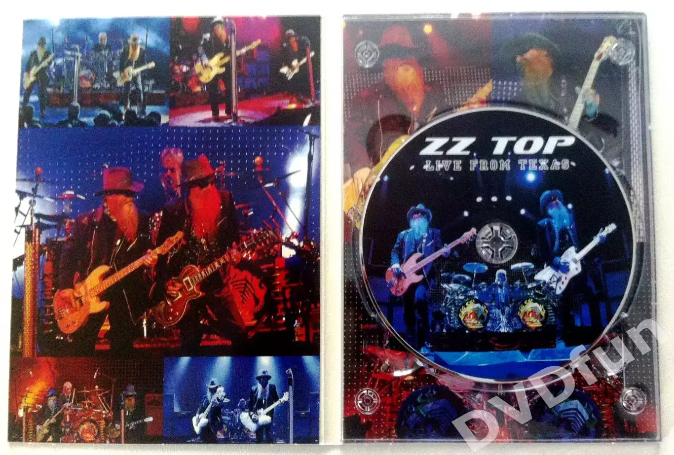 ZZ TOP-LIVE FROM TEXAS DVD-Video 2008 Digipack 2