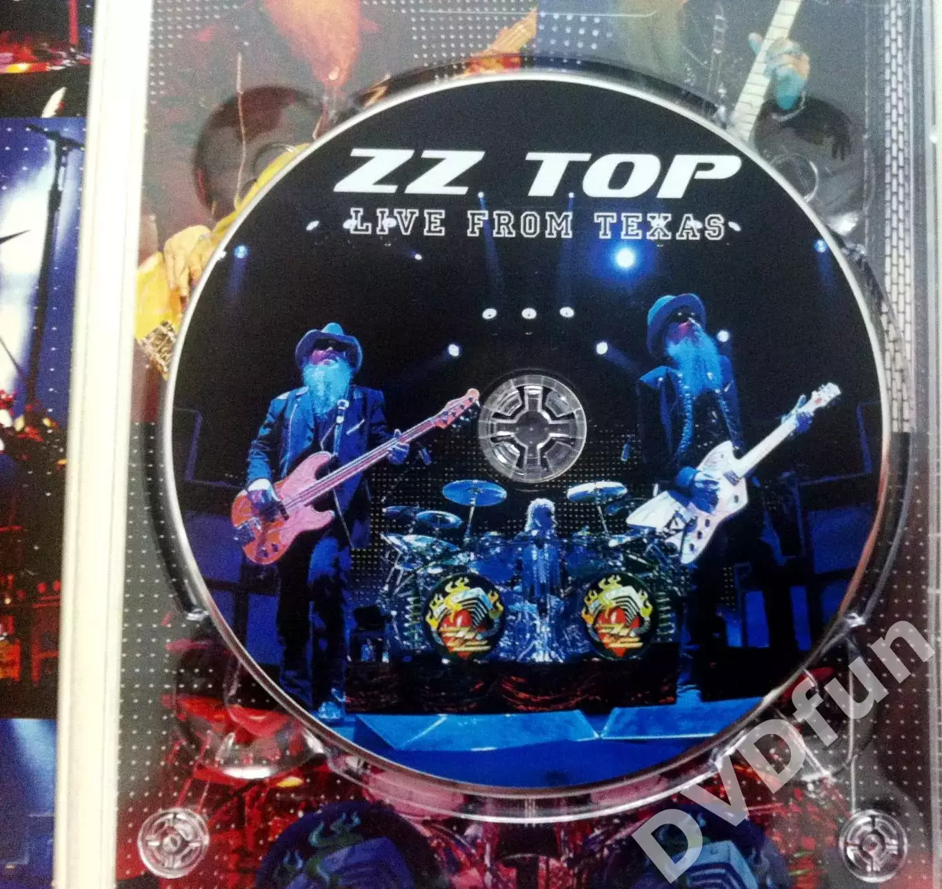 ZZ TOP-LIVE FROM TEXAS DVD-Video 2008 Digipack 4