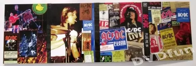 AC/DC-PLUG ME IN 3DVD-VIDEO BoxSет 2007 Digipack 3
