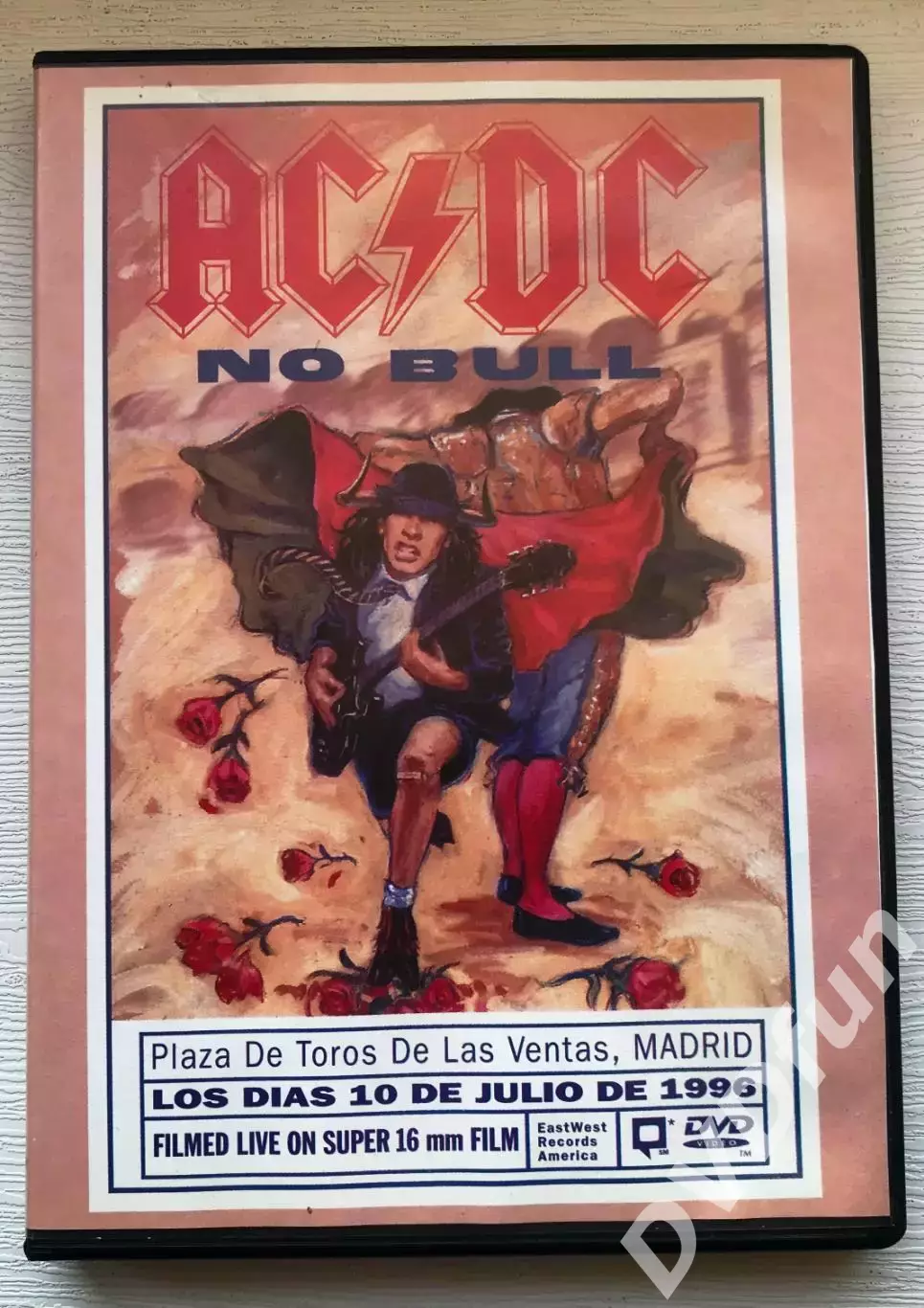 DVD-VIDEO AC/DC - No Bull Live Plaza De Toros De Las Ventas Madrid 1996
