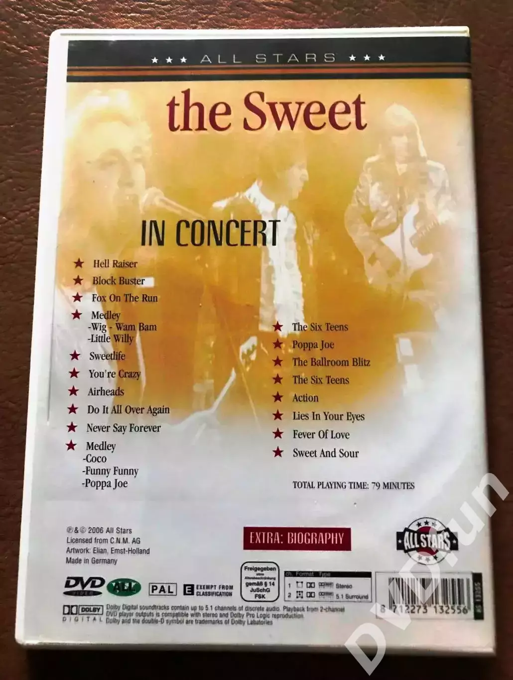 The Sweet-Block Buster in Concert DVD-Video 2006 Made In Germany 1