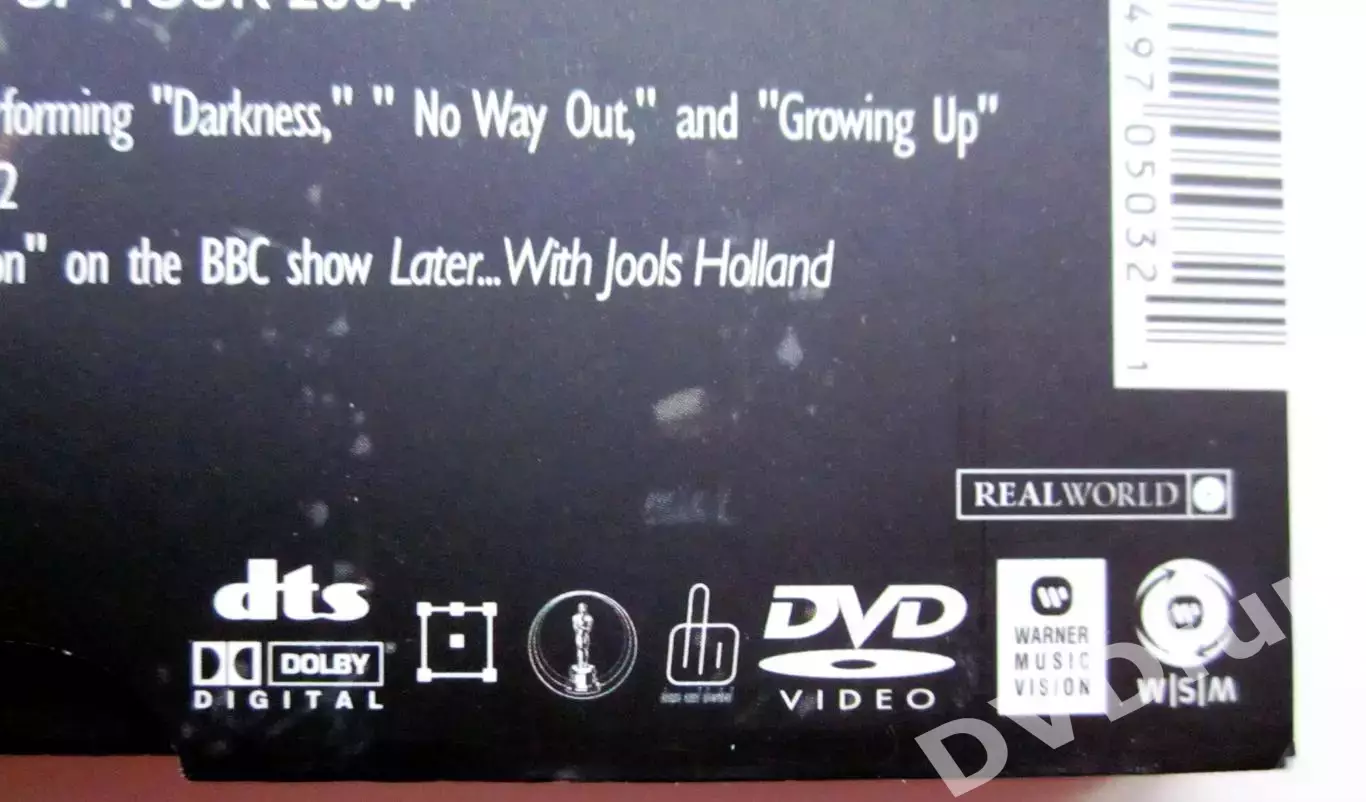 PETER GABRIEL-STILL GROWING LIVE & UNWRAPPED 2SET DVD-Video 2004 Digipack 3