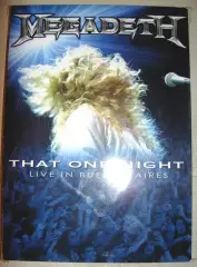 MEGADETH -THAT ONE NIGHT LIVE IN BUENOS AIRES 2007 DVD-VIDEO