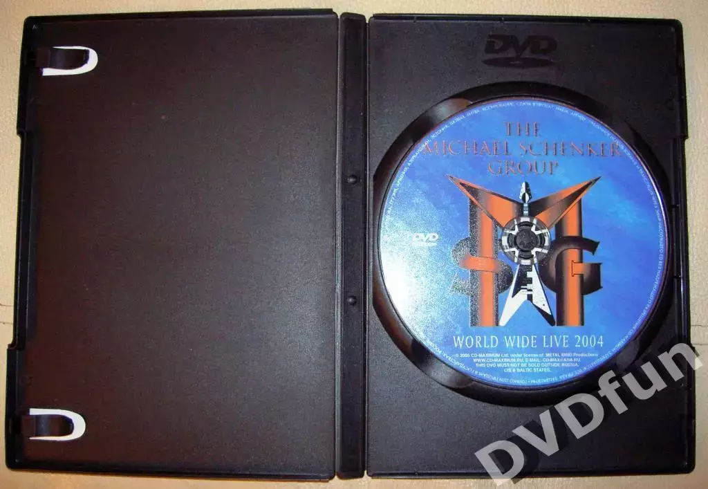 DVD MICHAEL SCHENKER-World Wide Live 2004 3
