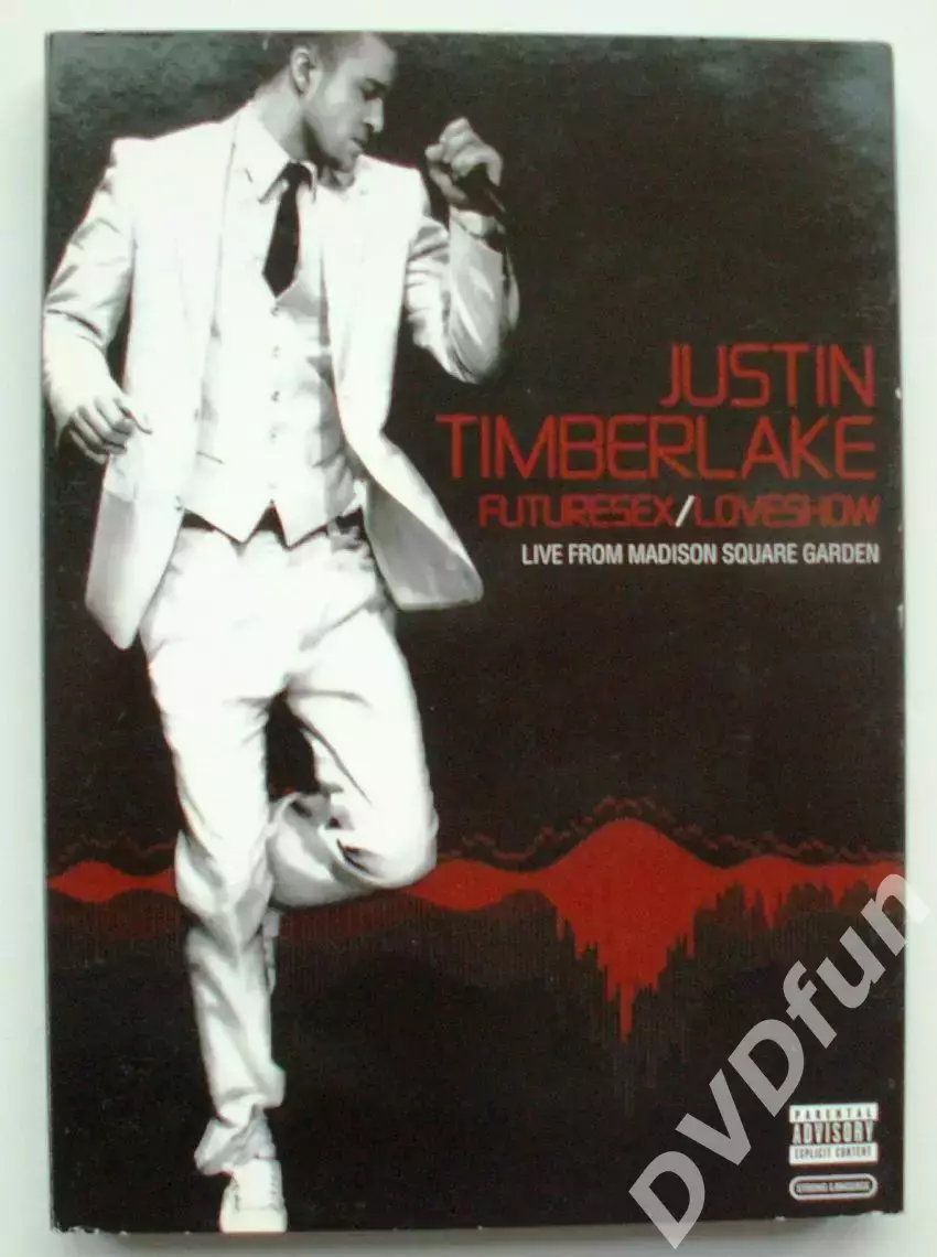 DVD JUSTIN TIMBERLAKE-LIVE FUTURESEX/LOVESHOW 2007