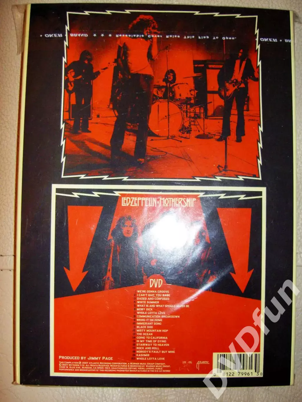 LED ZEPPELIN - MOTHERSHIP ATLANTIC Ltd. DVD 2007 2