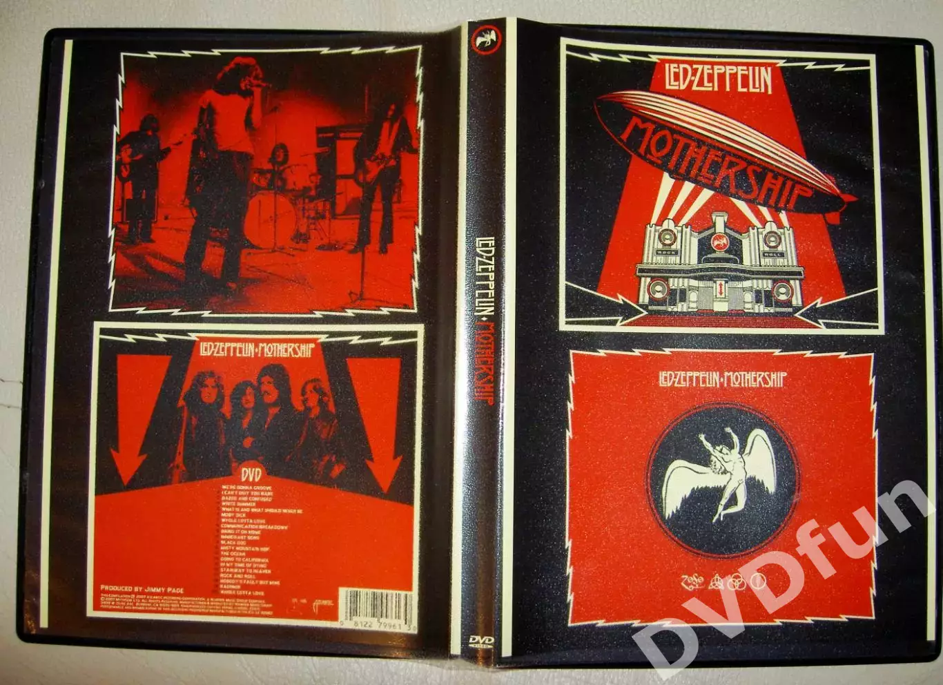 LED ZEPPELIN - MOTHERSHIP ATLANTIC Ltd. DVD 2007 1