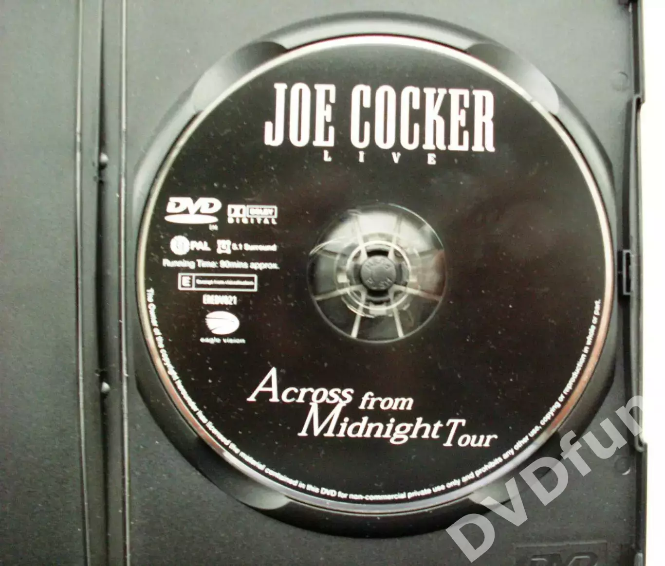 JOE COCKER-LIVE ACROSS FROM MIDNIGHT TOUR DVD 2