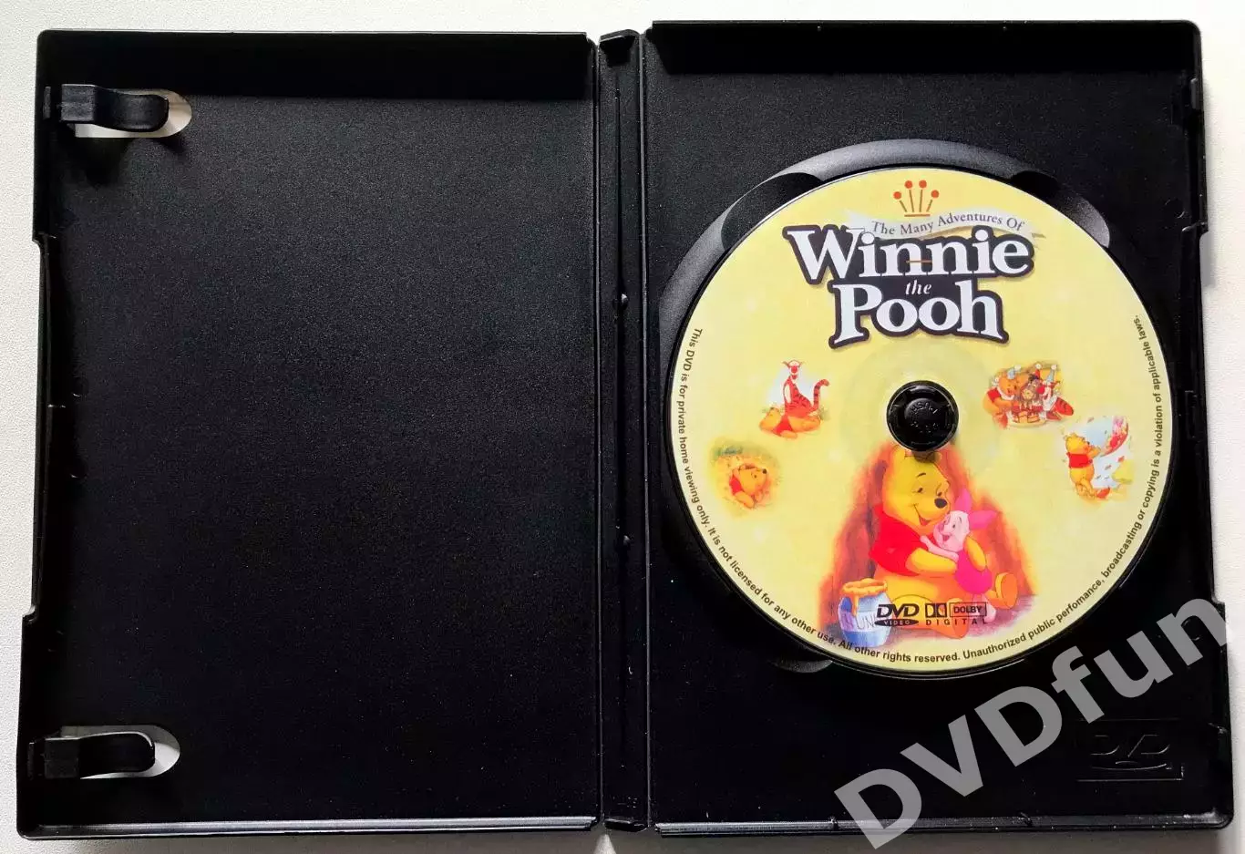 DVD Winnie Pooh Приключения Винни Пуха Walt Disney's Anniversary 25th Edition 3