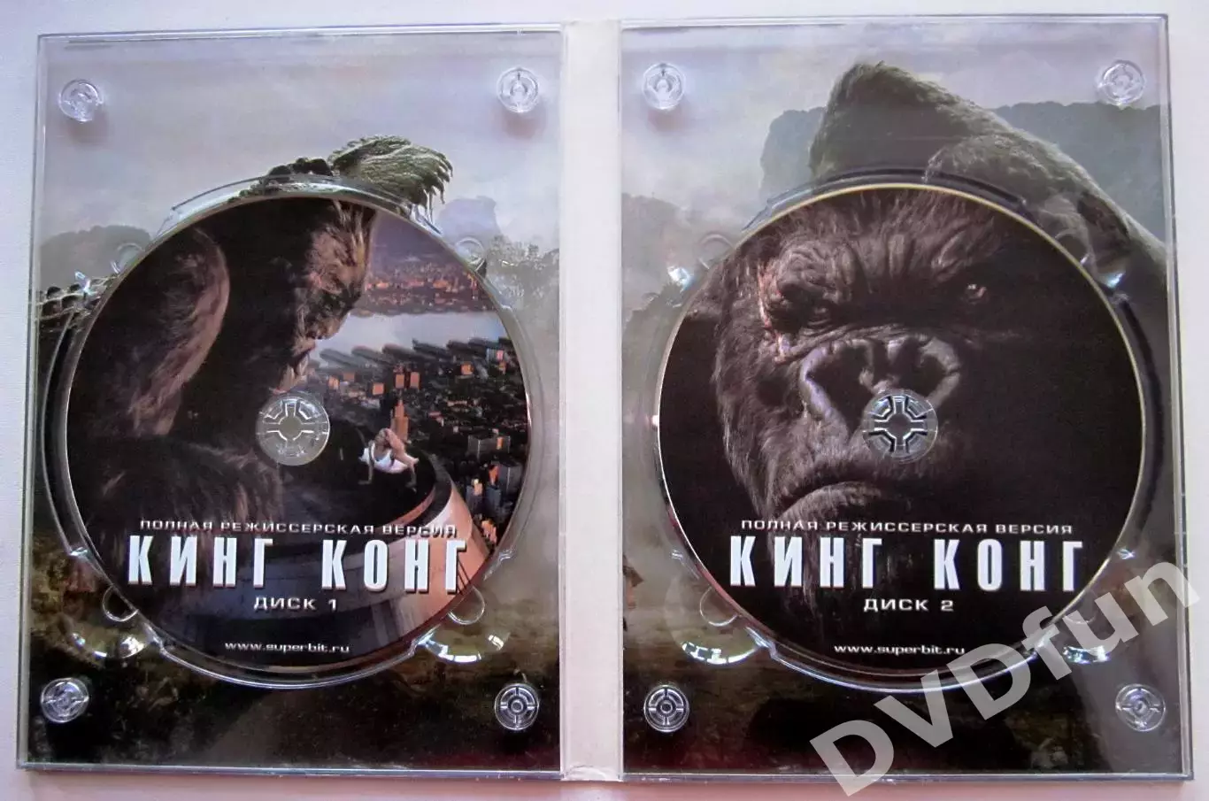 КИНГ-КОНГ СПЕЦИАЛЬНОЕ РОССИЙСКОЕ ИЗДАНИЕ 2DVD 2005 4