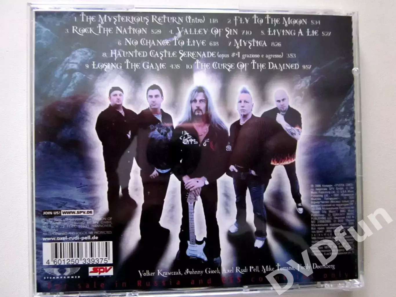 AXEL RUDY PELL-MYSTICA 2006 ЛИЦЕНЗИЯ СОЮЗ+OBI 6