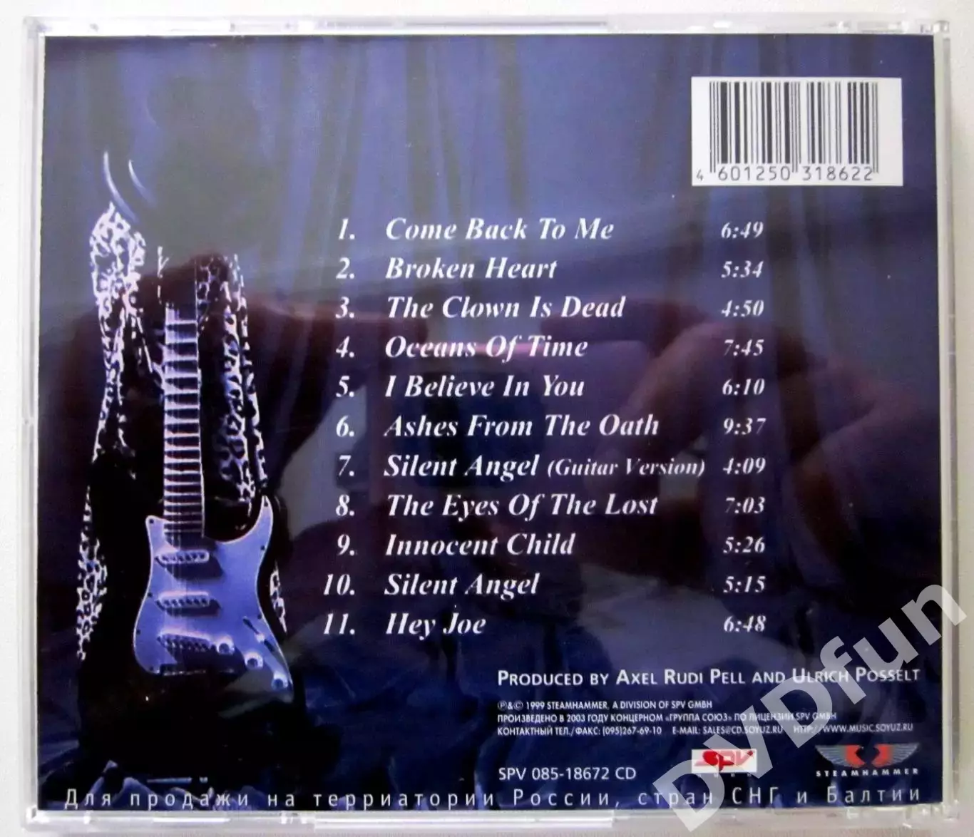 AXEL RUDY PELL-THE BALLADS II 1999 ЛИЦЕНЗИЯ СОЮЗ 1