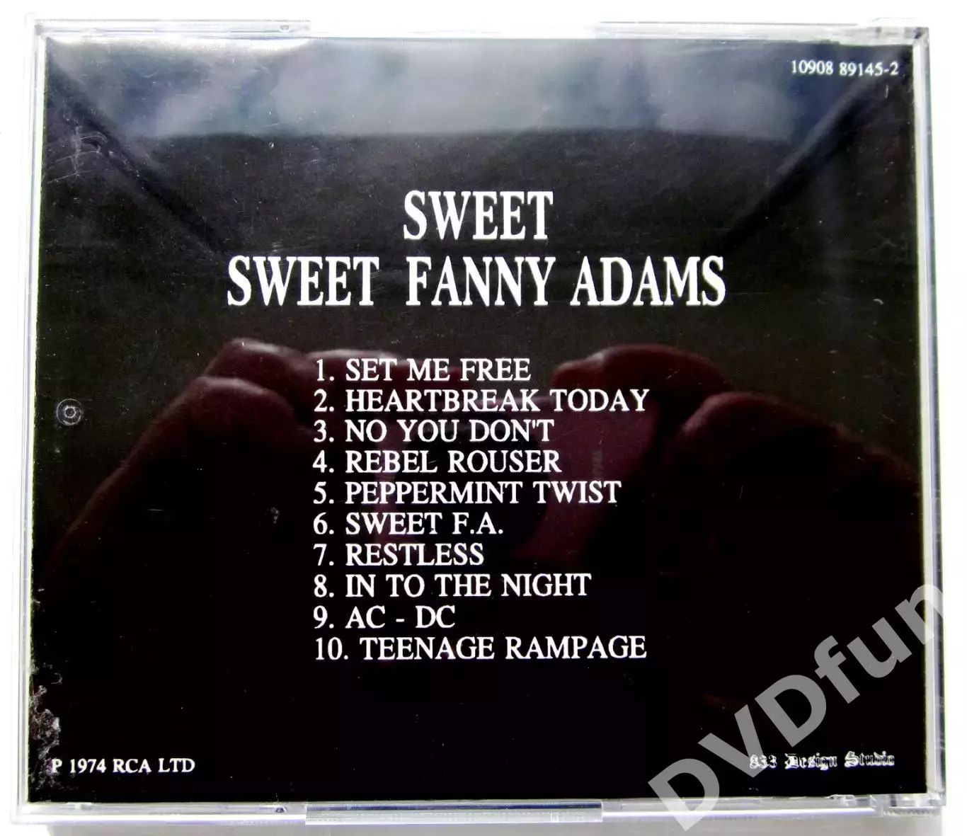 SWEET-SWEET FANNY ADAMS 1974 CD-Audio 1