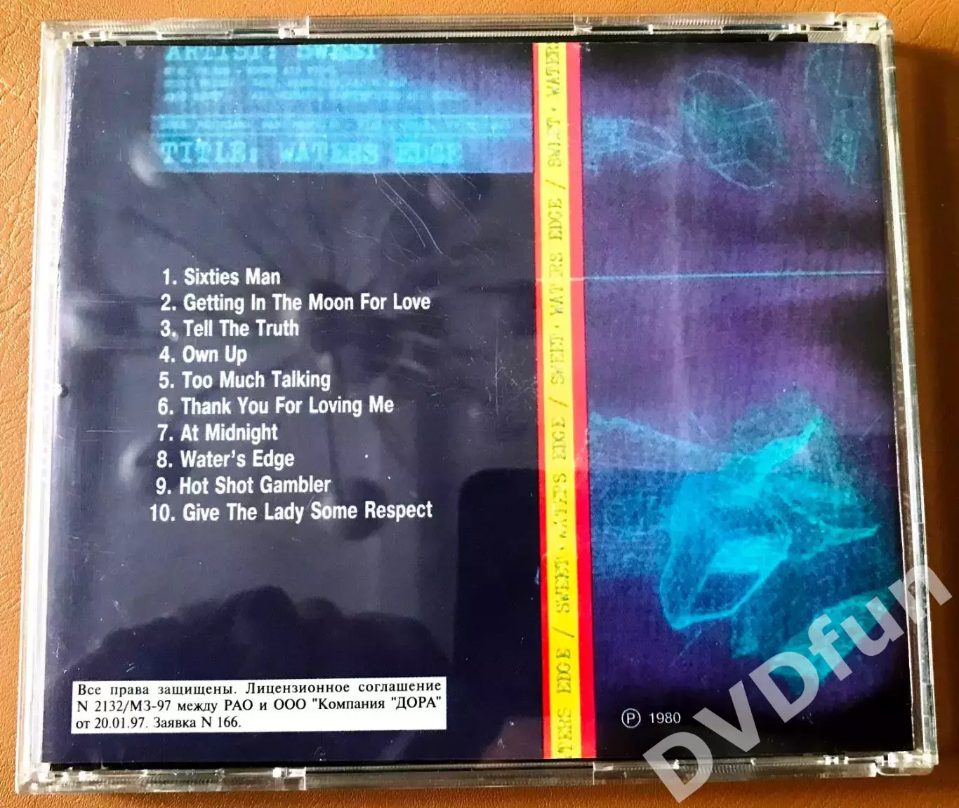 SWEET-WATERS EDGE 1980 CD ЛИЦЕНЗИЯ ДОРА 1