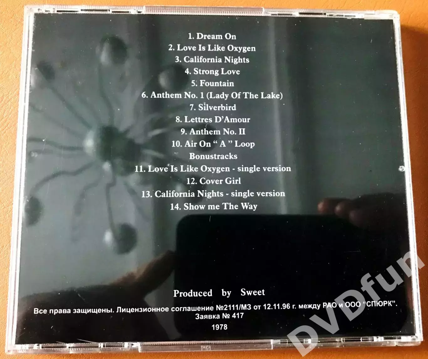 SWEET-LEVEL HEADED 1978 CD ЛИЦЕНЗИЯ 1