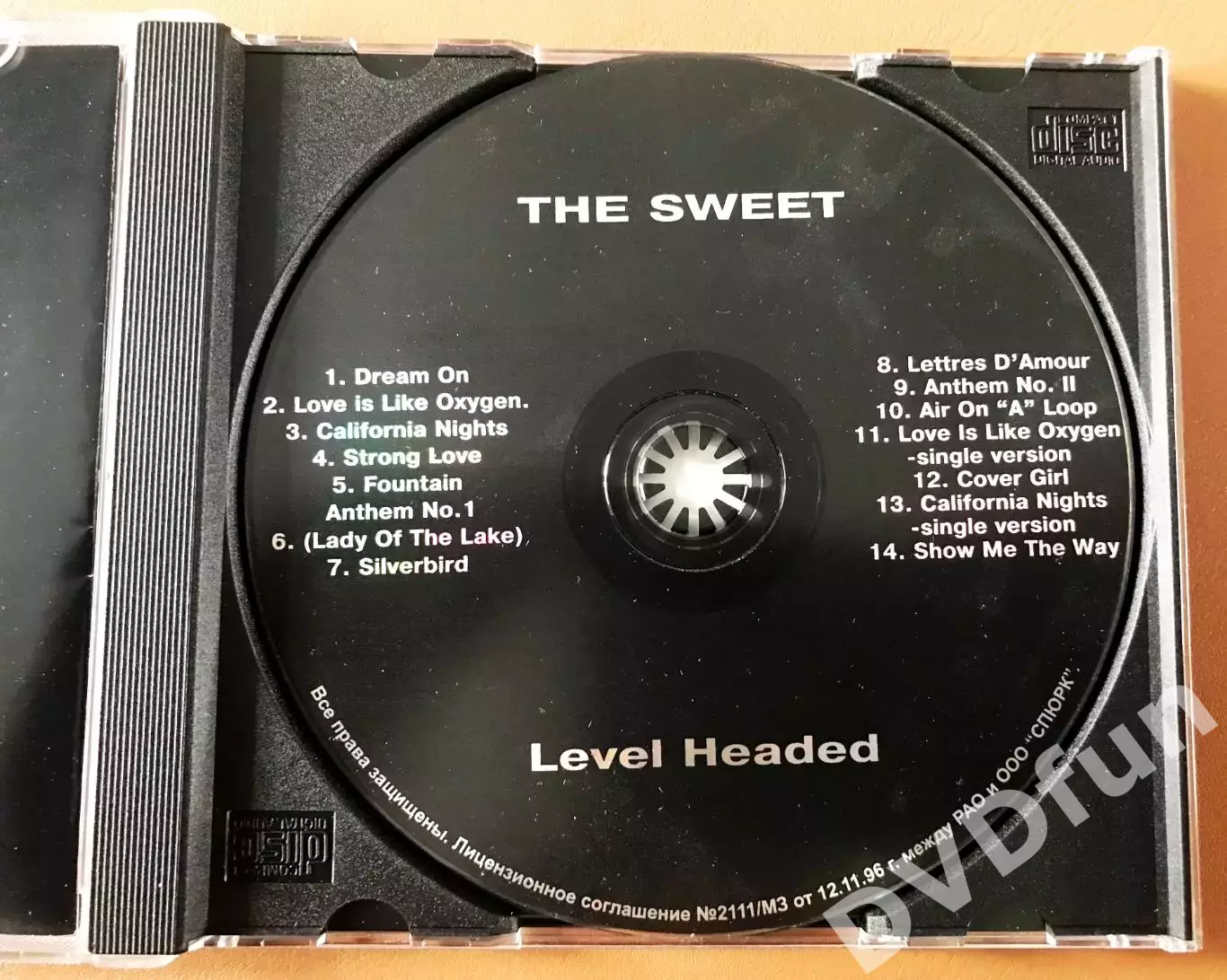 SWEET-LEVEL HEADED 1978 CD ЛИЦЕНЗИЯ 5