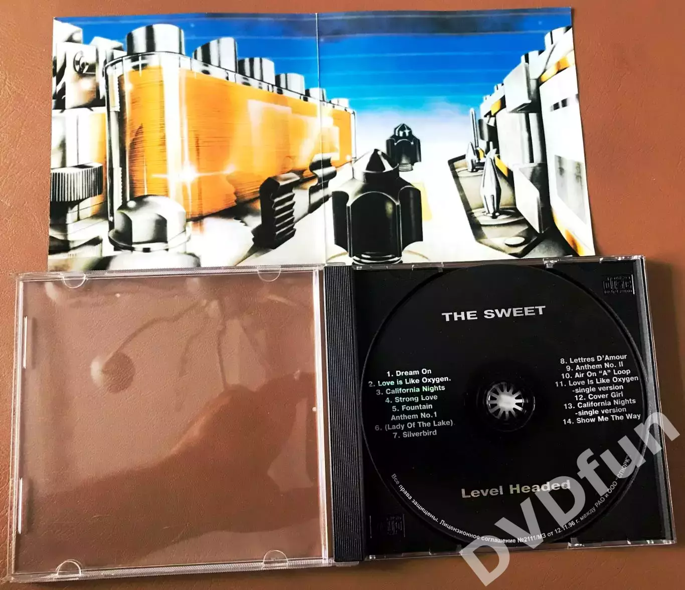 SWEET-LEVEL HEADED 1978 CD ЛИЦЕНЗИЯ 2