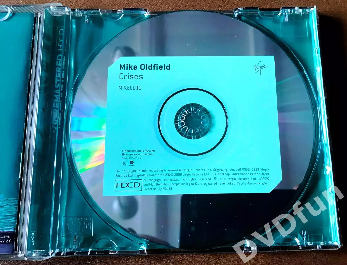 MIKE OLDFIELD-СRISES HDCD 24bit Exclusive Virgin 1983 ЛИЦЕНЗИЯ RARE 2