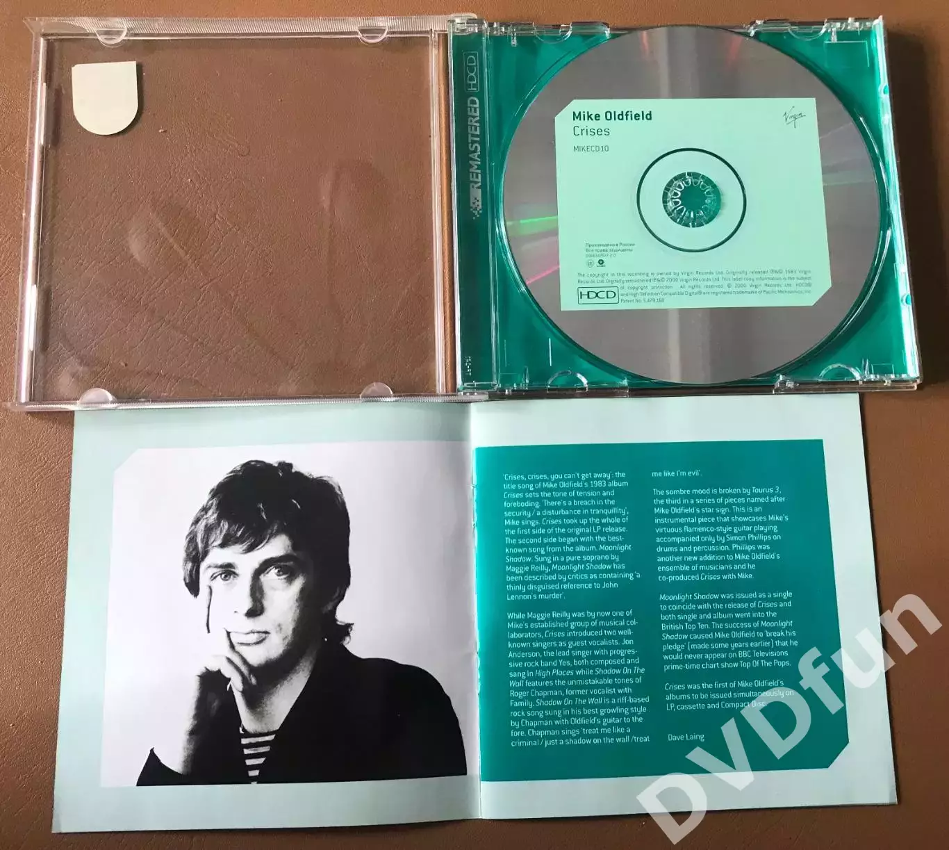 MIKE OLDFIELD-СRISES HDCD 24bit Exclusive Virgin 1983 ЛИЦЕНЗИЯ RARE 3