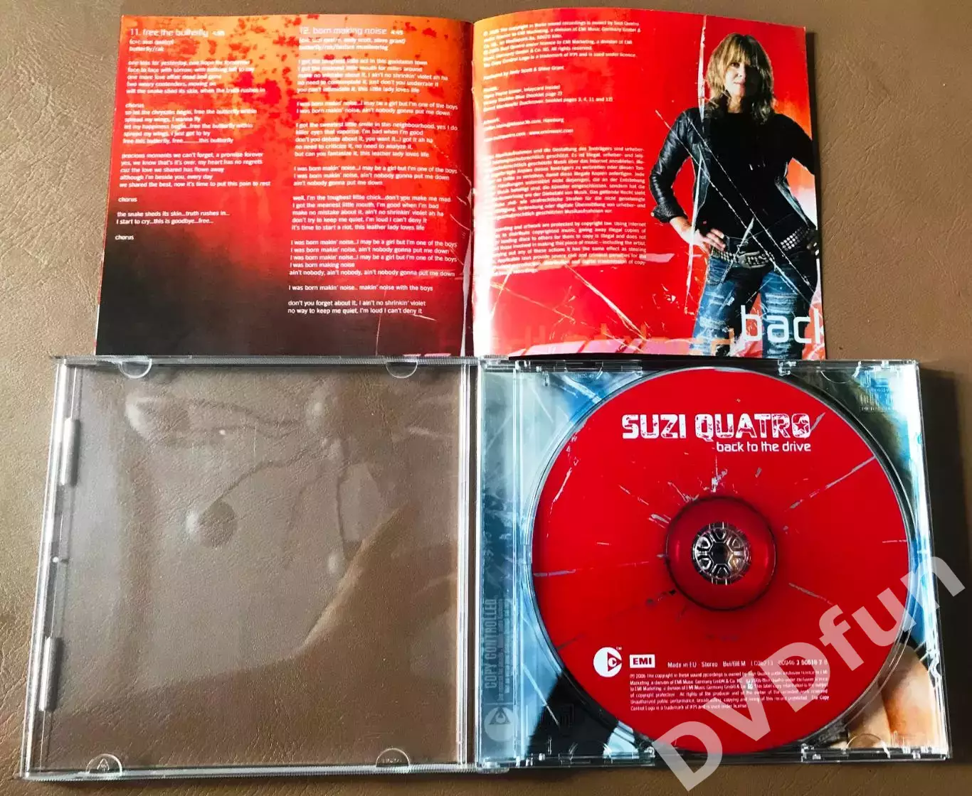 SUZI QUATRO-BACK TO THE DRIVE 2006 СD EMI Records 7