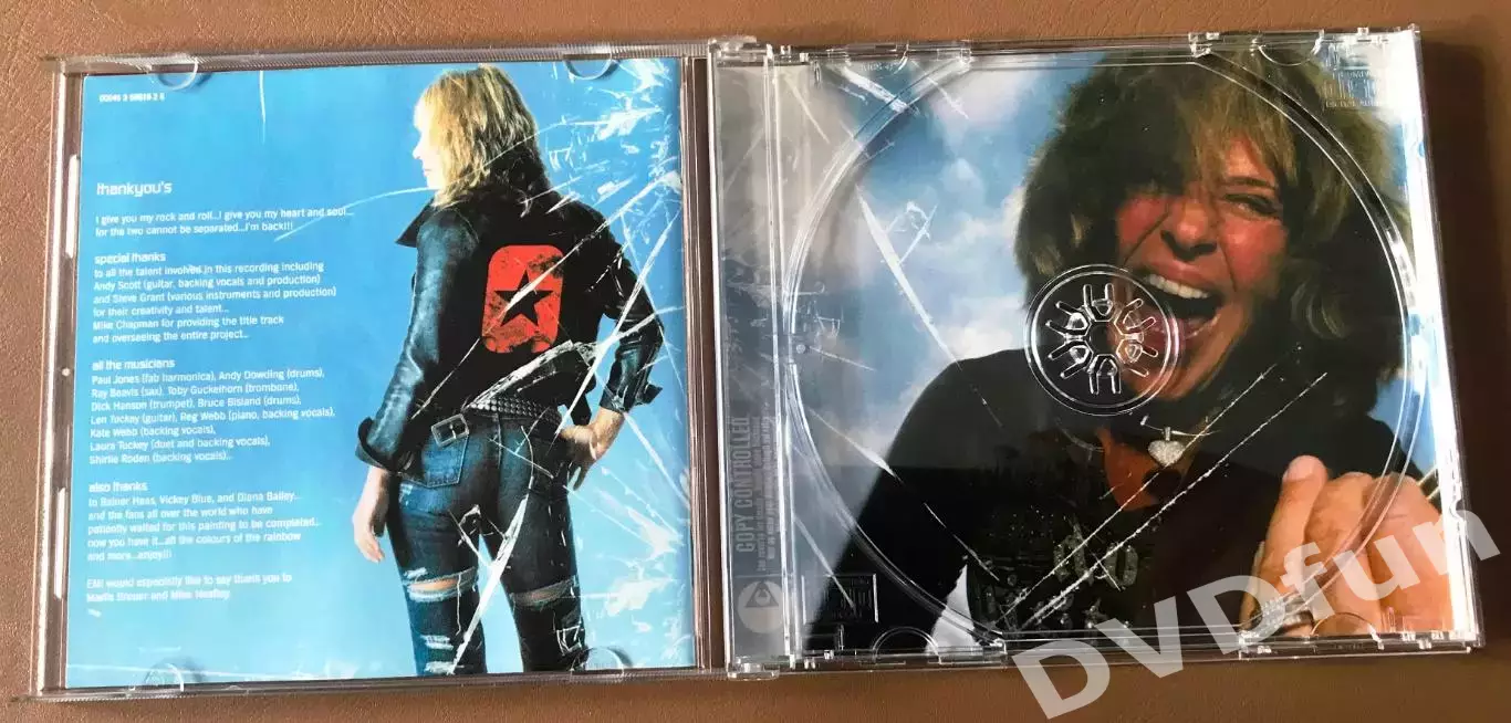 SUZI QUATRO-BACK TO THE DRIVE 2006 СD EMI Records 3