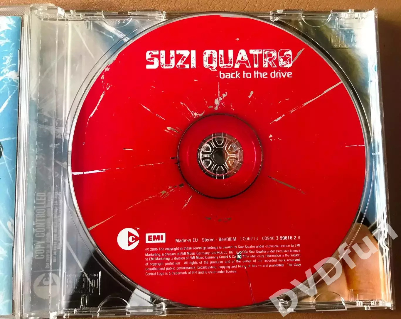 SUZI QUATRO-BACK TO THE DRIVE 2006 СD EMI Records 4