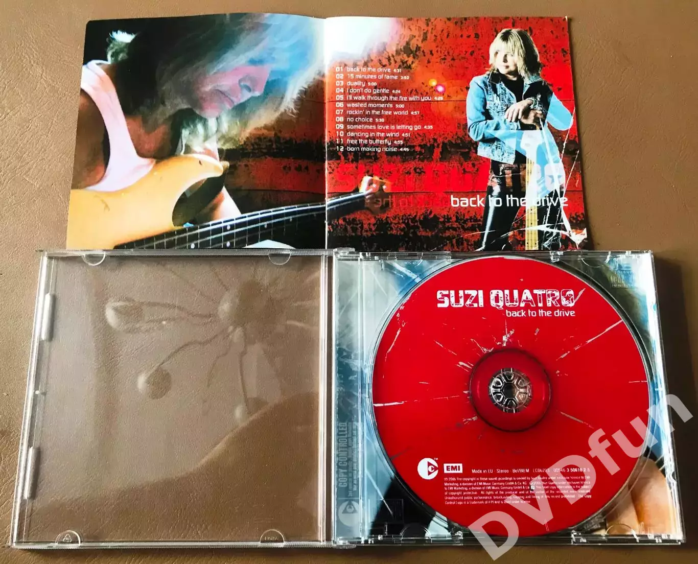 SUZI QUATRO-BACK TO THE DRIVE 2006 СD EMI Records 5