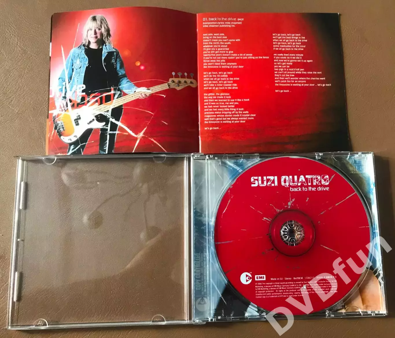 SUZI QUATRO-BACK TO THE DRIVE 2006 СD EMI Records 6