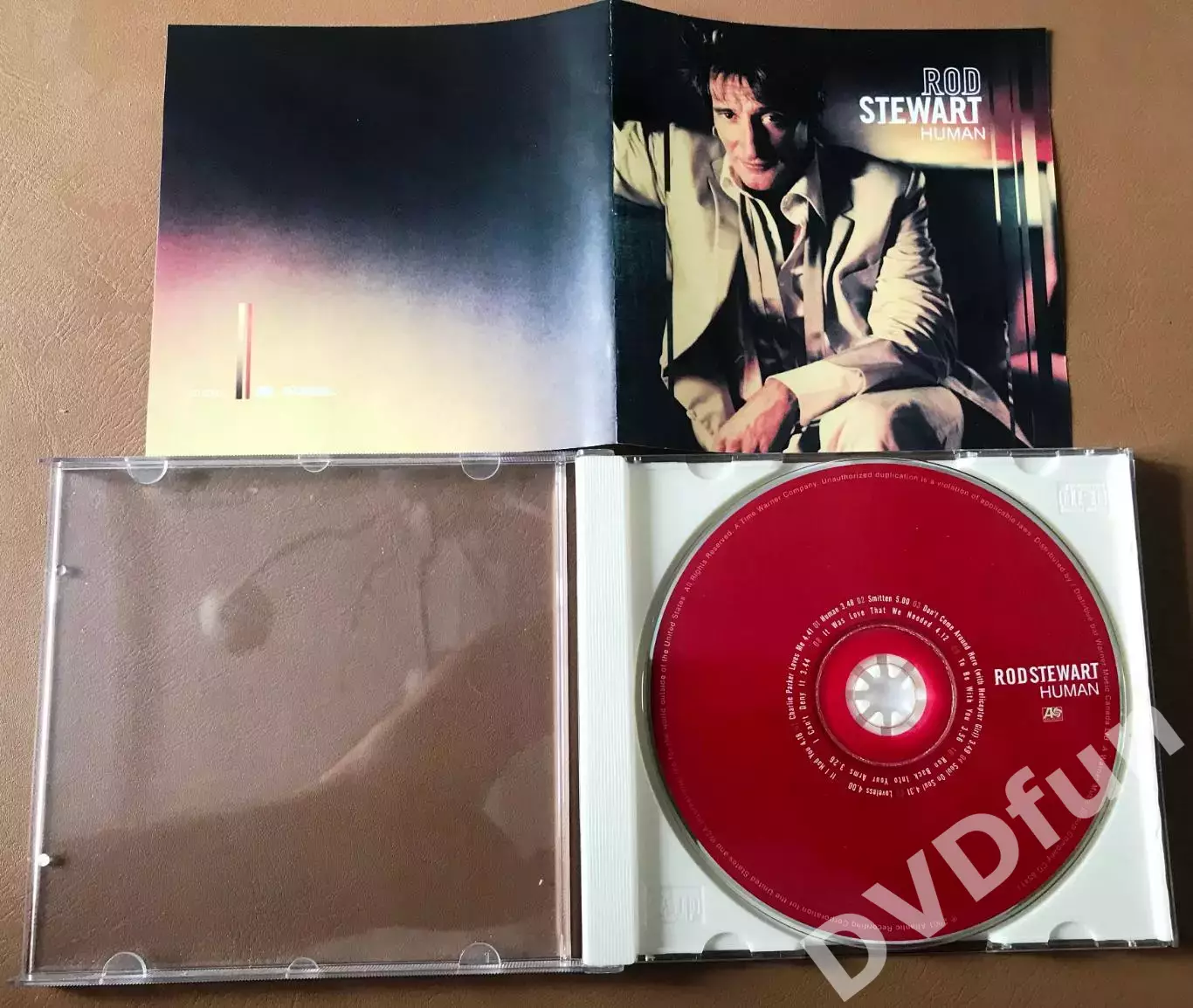 ROD STEWART-HUMAN CD 2001 ATLANTIC RECORDS 4