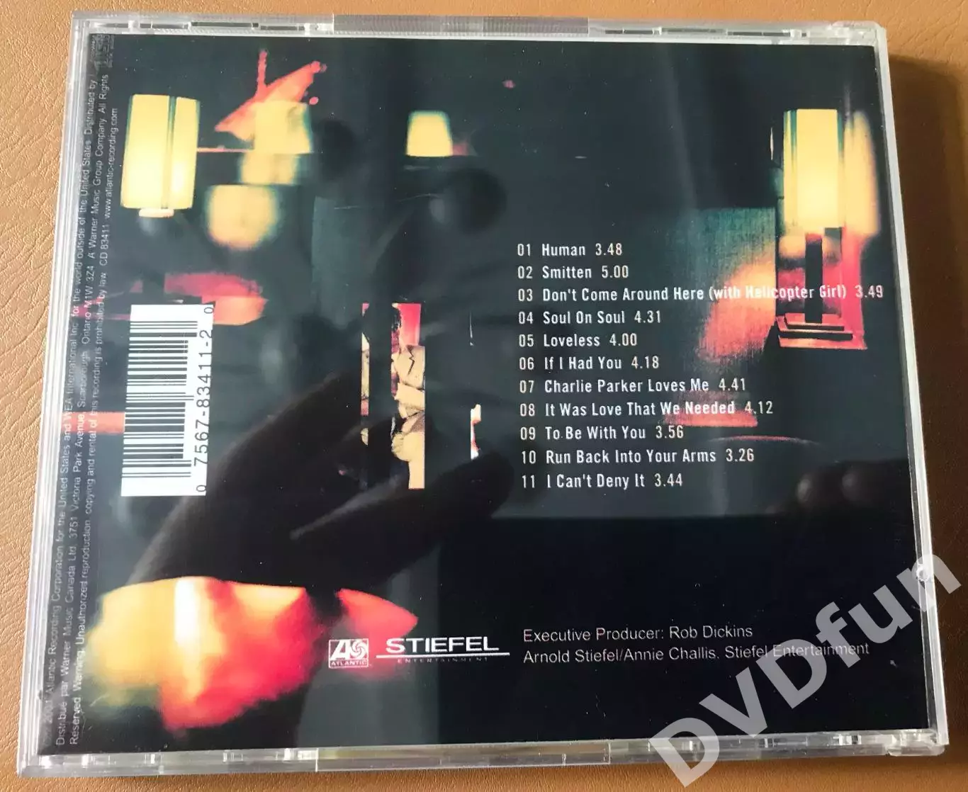 ROD STEWART-HUMAN CD 2001 ATLANTIC RECORDS 1