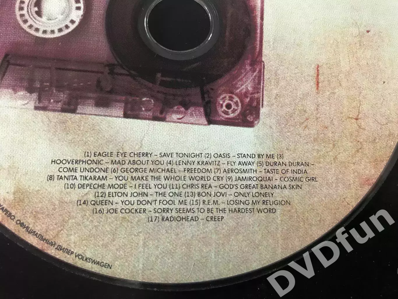 2CD СБОРНИК РОК МУЗЫКИ 70-х-90-х ЭКСКЛЮЗИВНОЕ ИЗДАНИЕ ДЛЯ ДИЛЕРОВ VOLKSWAGEN 4