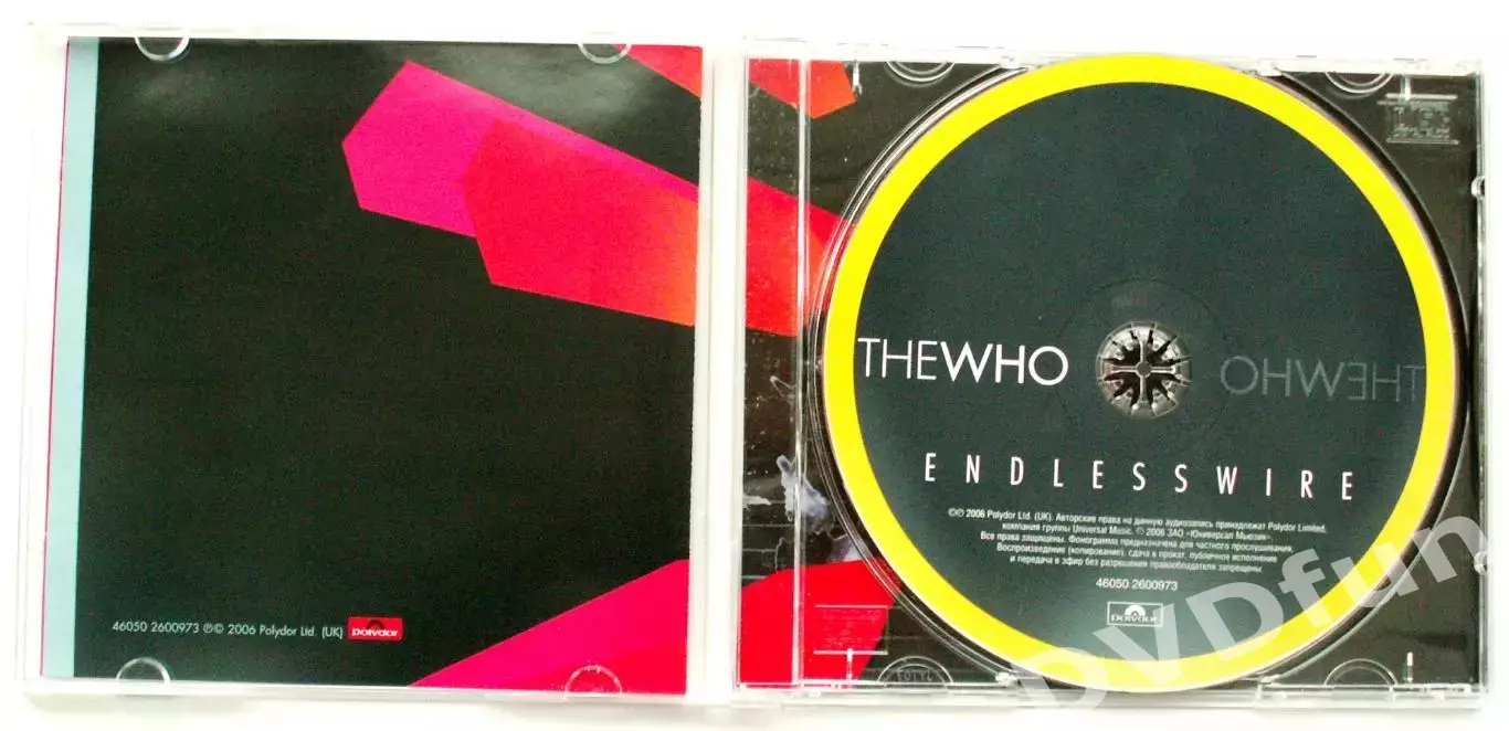 THE WHO - ENDLESSWIRE 2006 POLYDOR+OBI ЛИЦЕНЗИЯ POLYDOR 2