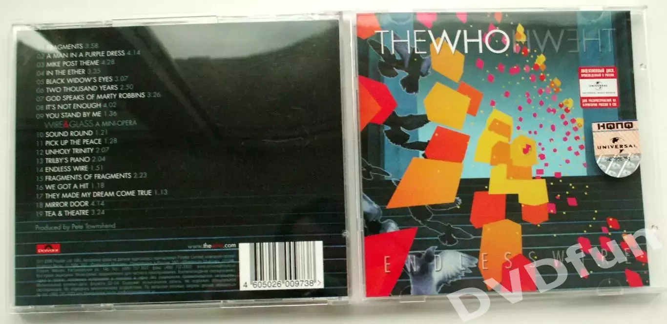 THE WHO - ENDLESSWIRE 2006 POLYDOR+OBI ЛИЦЕНЗИЯ POLYDOR 1