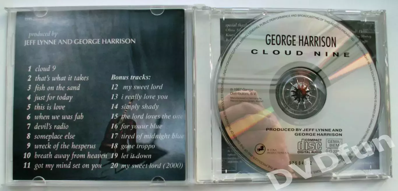 GEORGE HARRISON-CLOUD NINE 1987 CD-Audio 2
