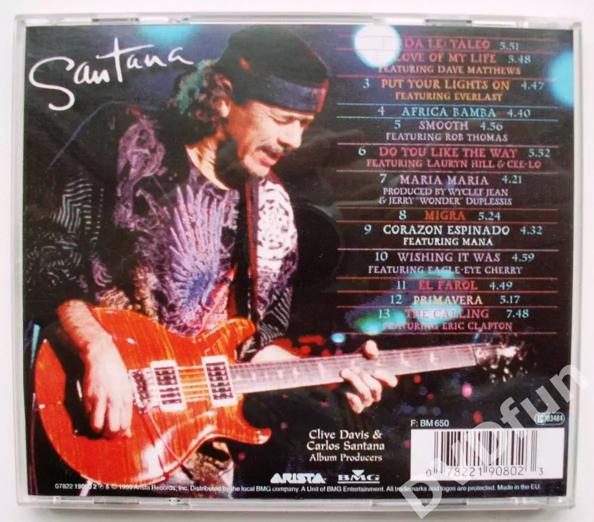 SANTANA-SUPERNATURAL 1999 CD-Audio 1