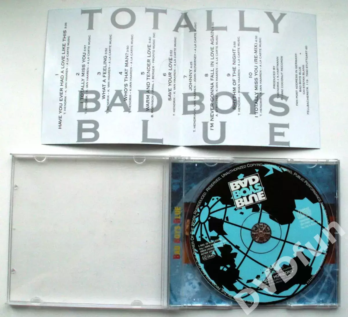 BAD BOYS BLUE-TOTALLY+TO BLUE HORIZONS CD 2 в 1 7