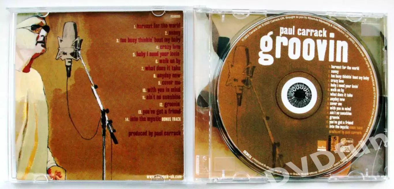 PAUL CARRACK-GROOVIN (ех-MIKE&MECHANICS) 2002 2