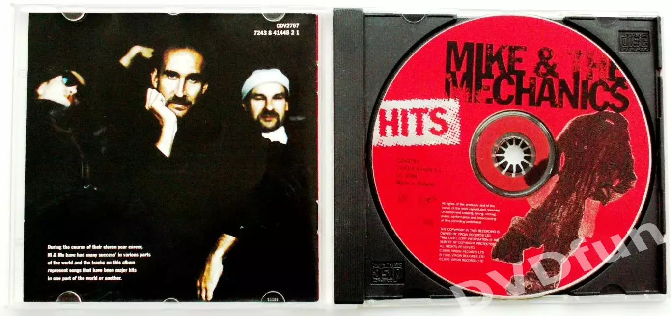 MIKE&THE MECHANICS HITS... CD MADE IN HOLLAND1996 NMINT 2