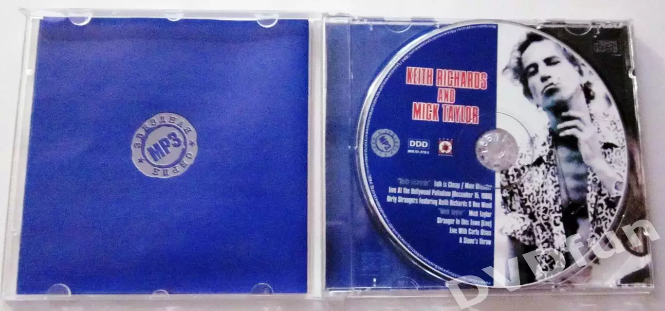 KEITH RICHARDS AND MICK TAYLOR 1988-2000 ЗОЛОТАЯ СЕРИЯ MP3Лицензия STAR Record 2