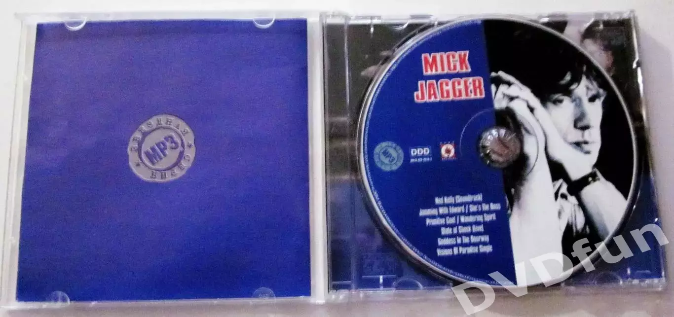 MICK JAGGER 1970-2002 ЗОЛОТАЯ СЕРИЯ MP3+VIDEOЛицензия STAR Records 2004 2