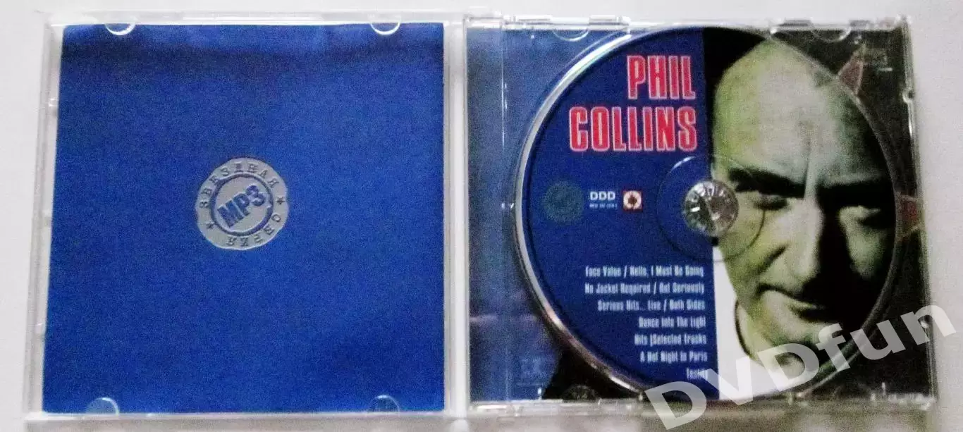 PHIL COLLINS 1981-2002 ЗОЛОТАЯ СЕРИЯ MP3 Лицензия STAR Records 2004 2