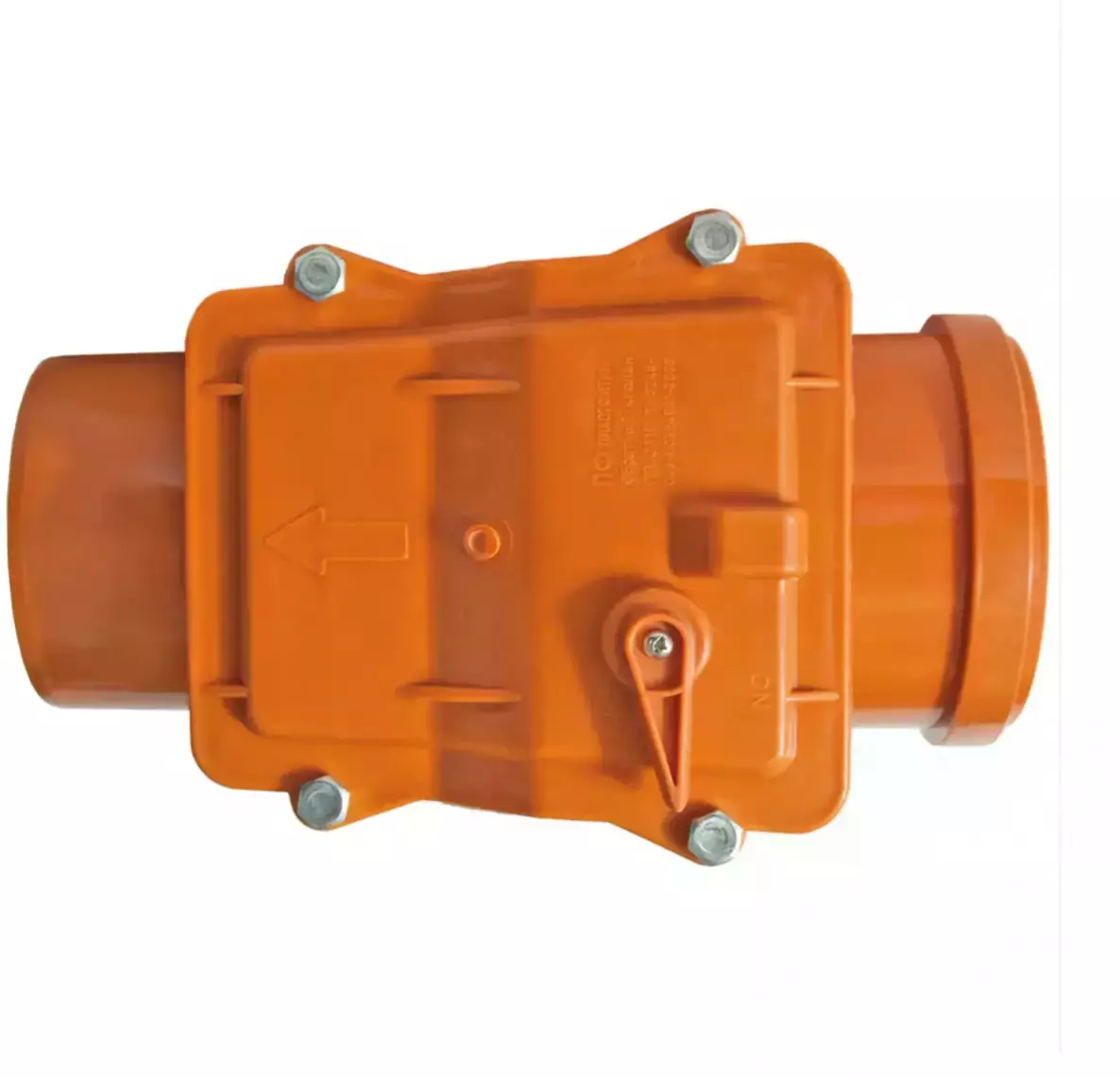 Обратный клапан канализационный Ф110 2