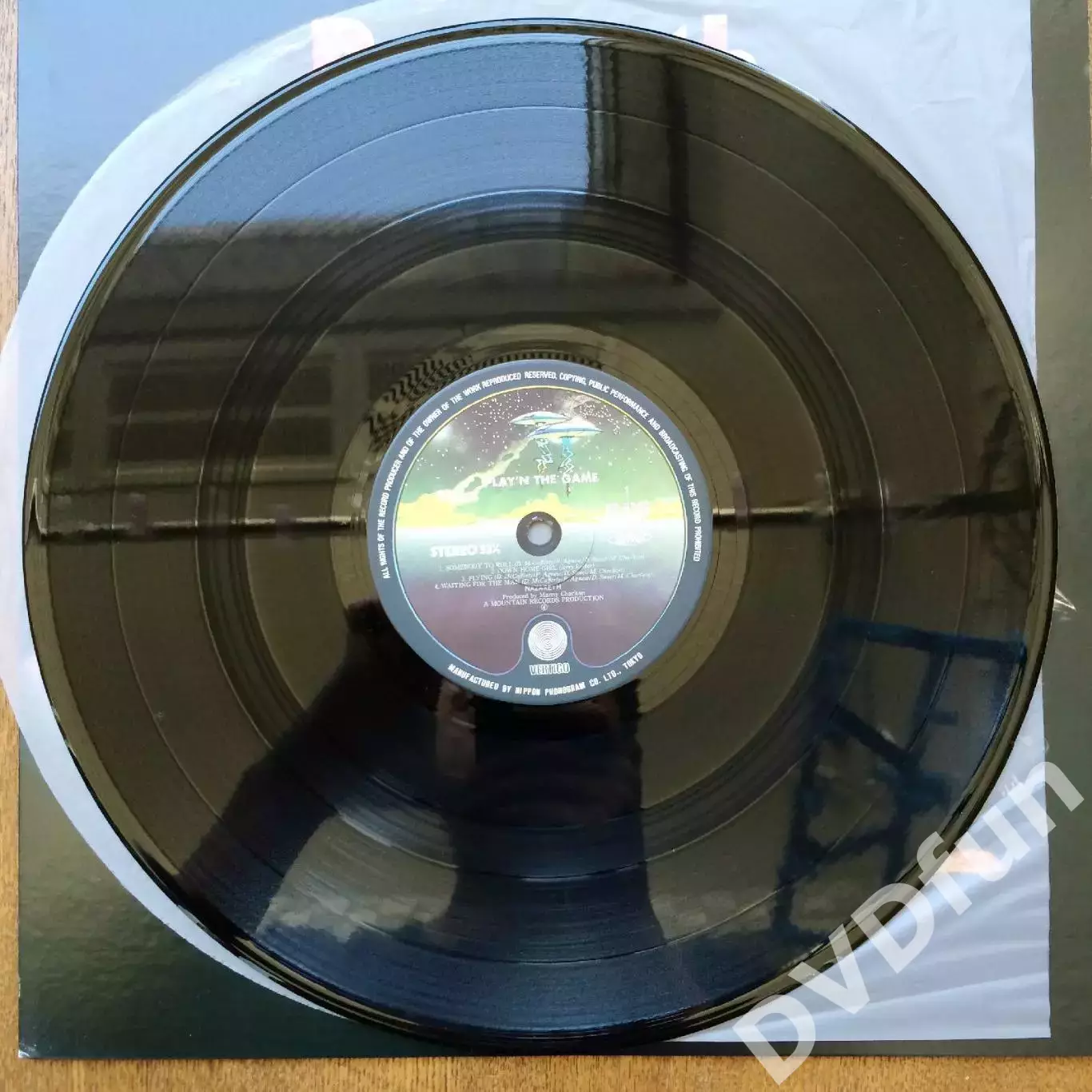 NAZARETH-PLAY'N'THE GAME JAPAN PRESS LP 1976 MINT 4