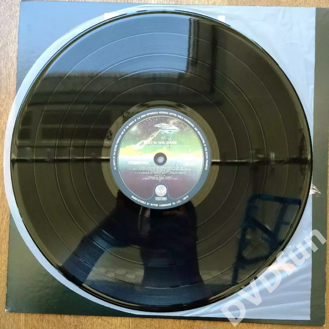 NAZARETH-PLAY'N'THE GAME JAPAN PRESS LP 1976 MINT 7