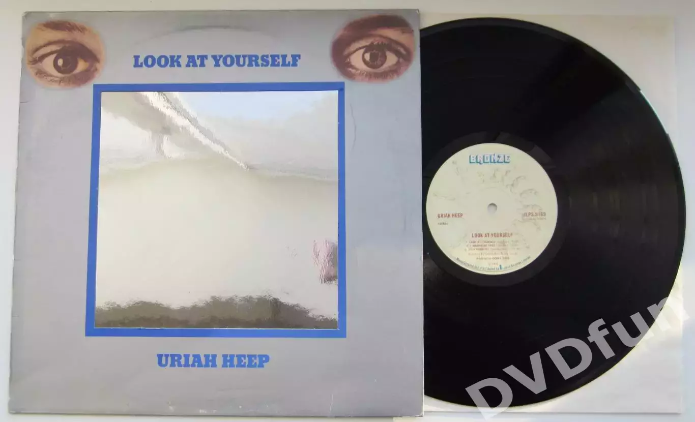URIAH HEEP - LOOK AT YOURSELF UK LP BRONZE 1971