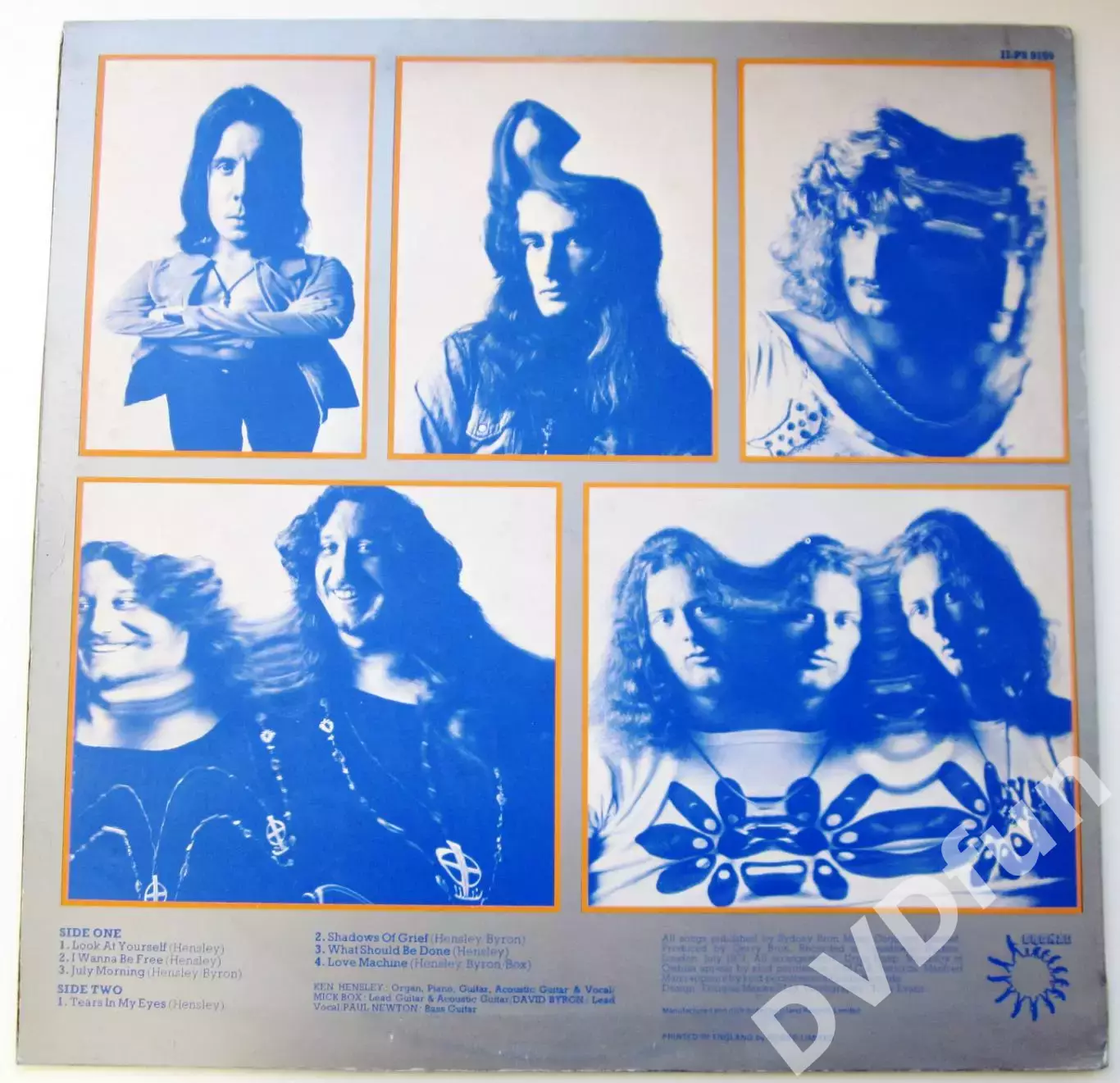 URIAH HEEP - LOOK AT YOURSELF UK LP BRONZE 1971 2